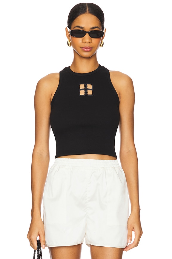 Bevza BB Monogram Tank Top