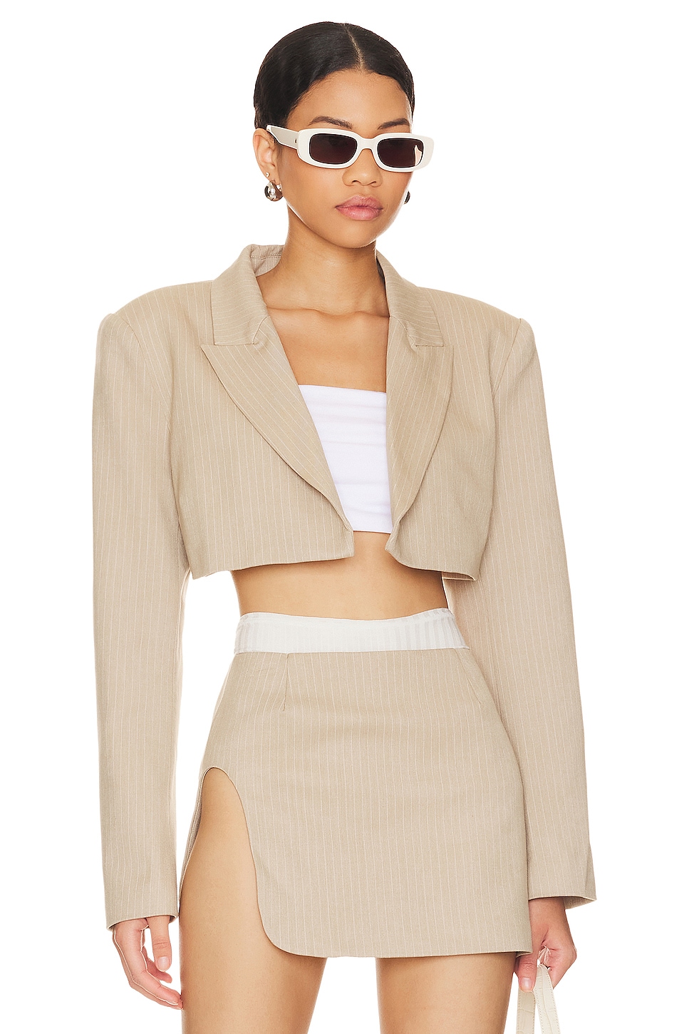 BY.DYLN x REVOLVE Zayne Cropped Blazer