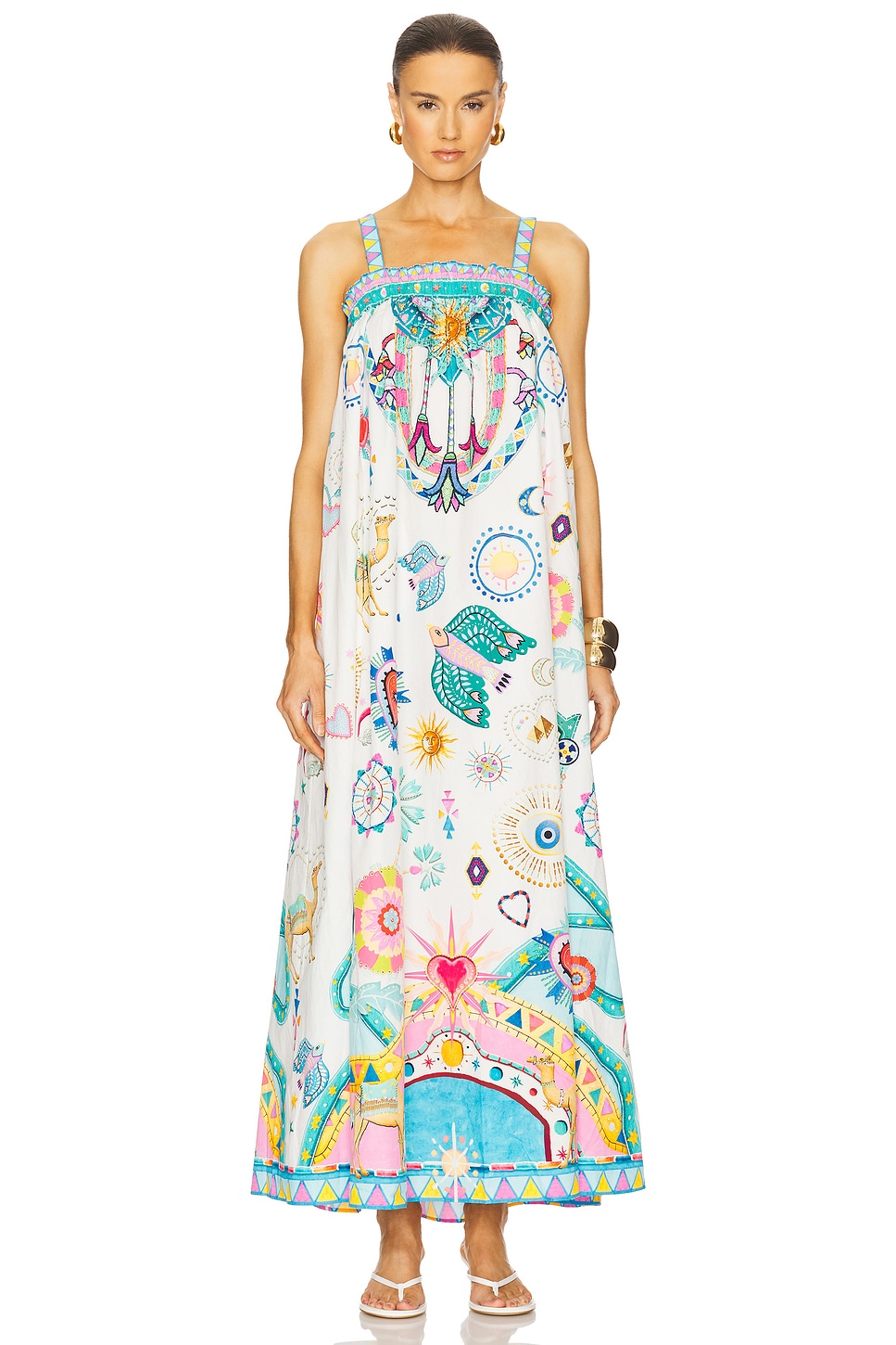 Camilla Wide Strap Sundress