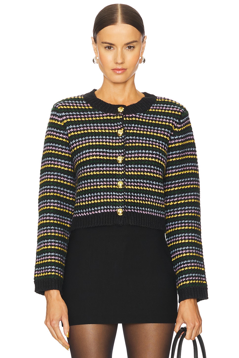 Cinq a Sept Striped Romina Cardigan