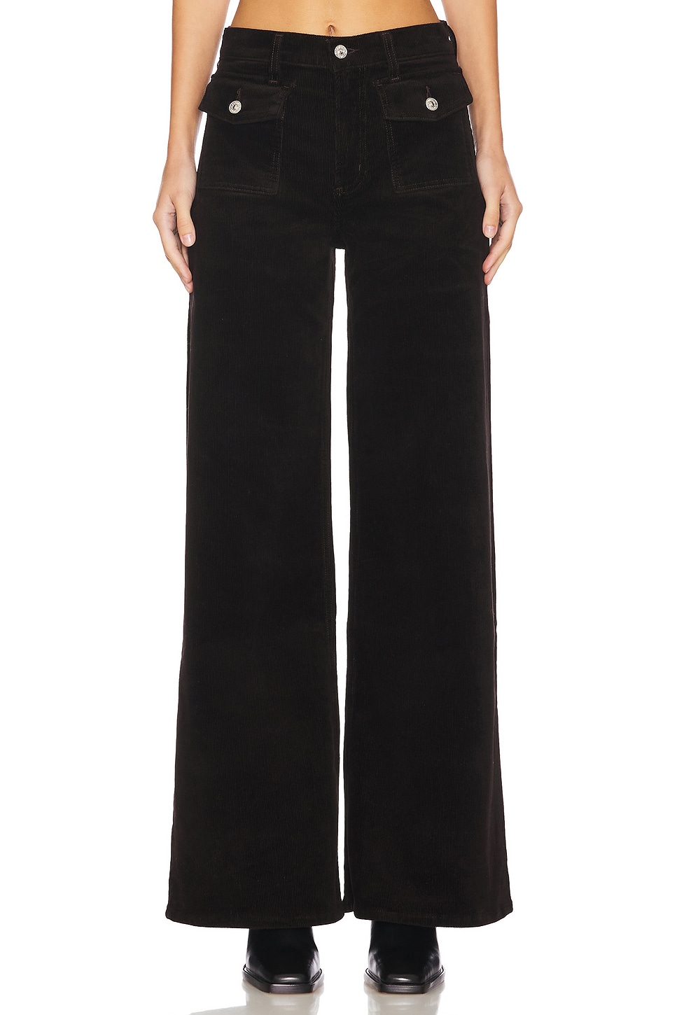 Citizens of Humanity Raven Patch Pocket Wide Leg Pant