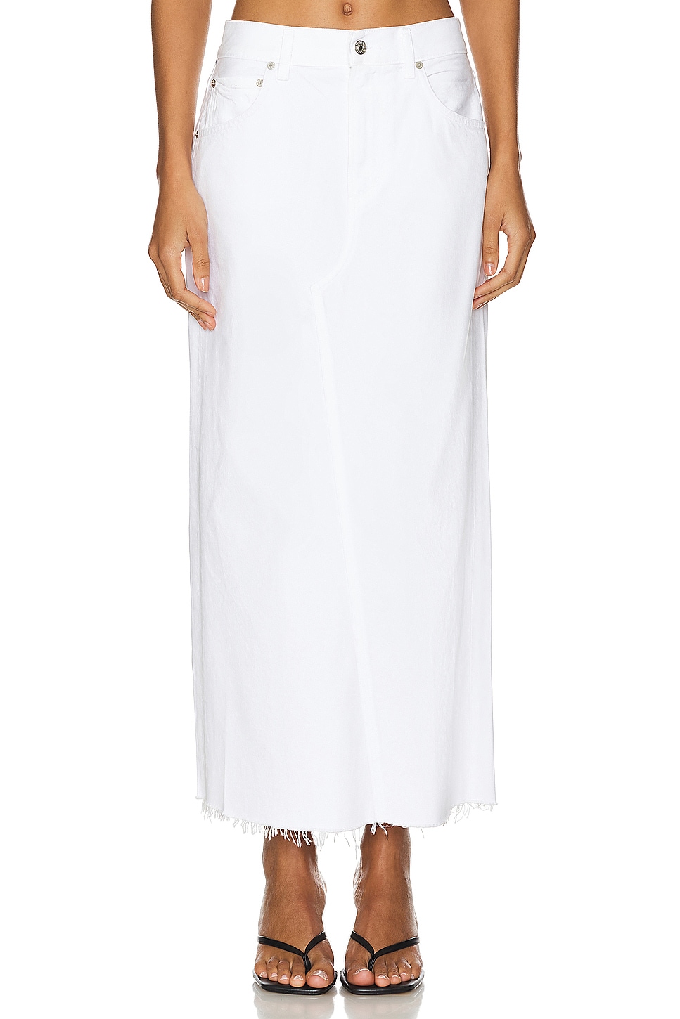 Citizens of Humanity Circolo Reworked Maxi Skirt