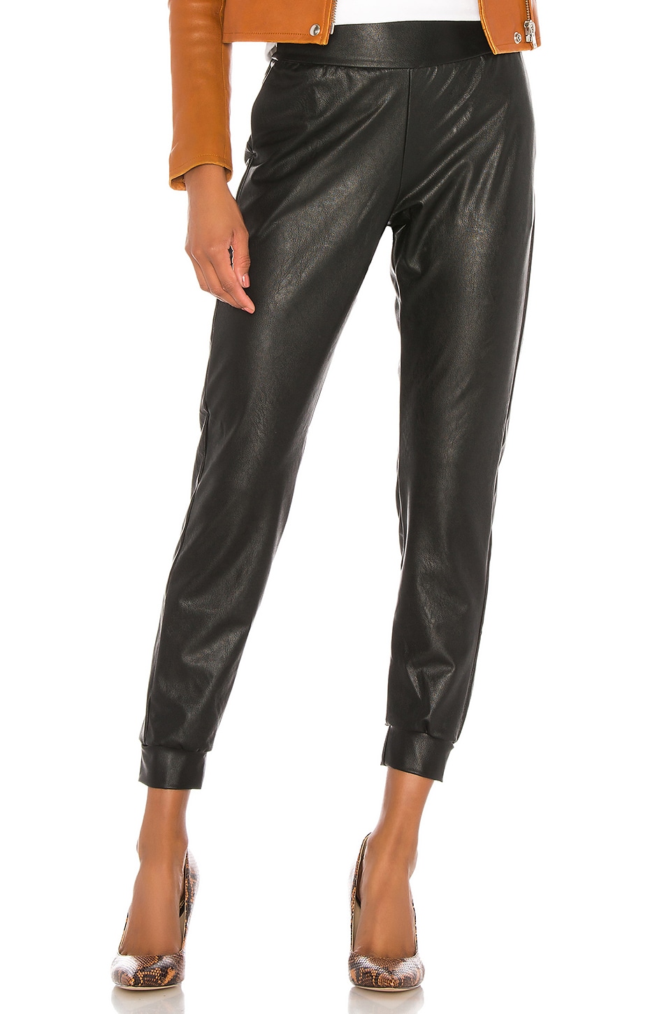 Commando Faux Leather Jogger