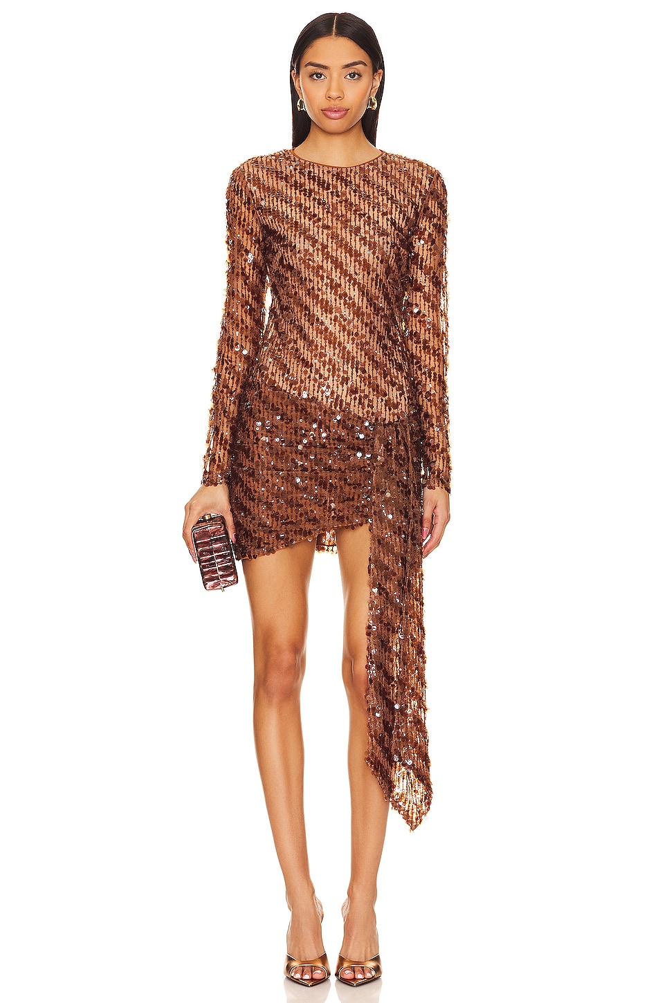 Camila Coelho Cataleya Sequin Mini Dress