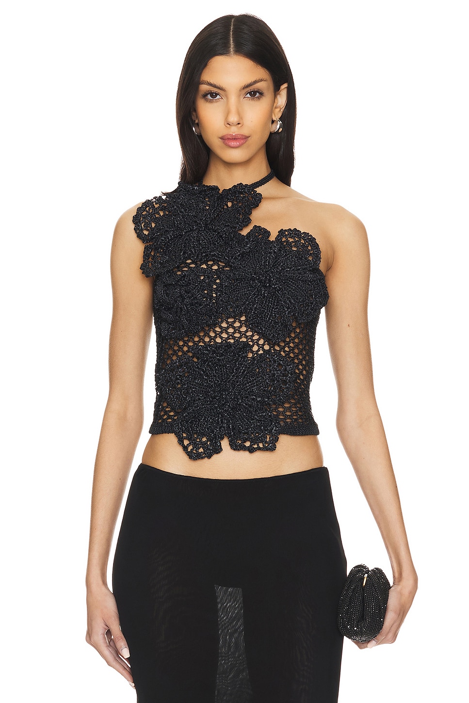 Cult Gaia Nazanin Crochet Top