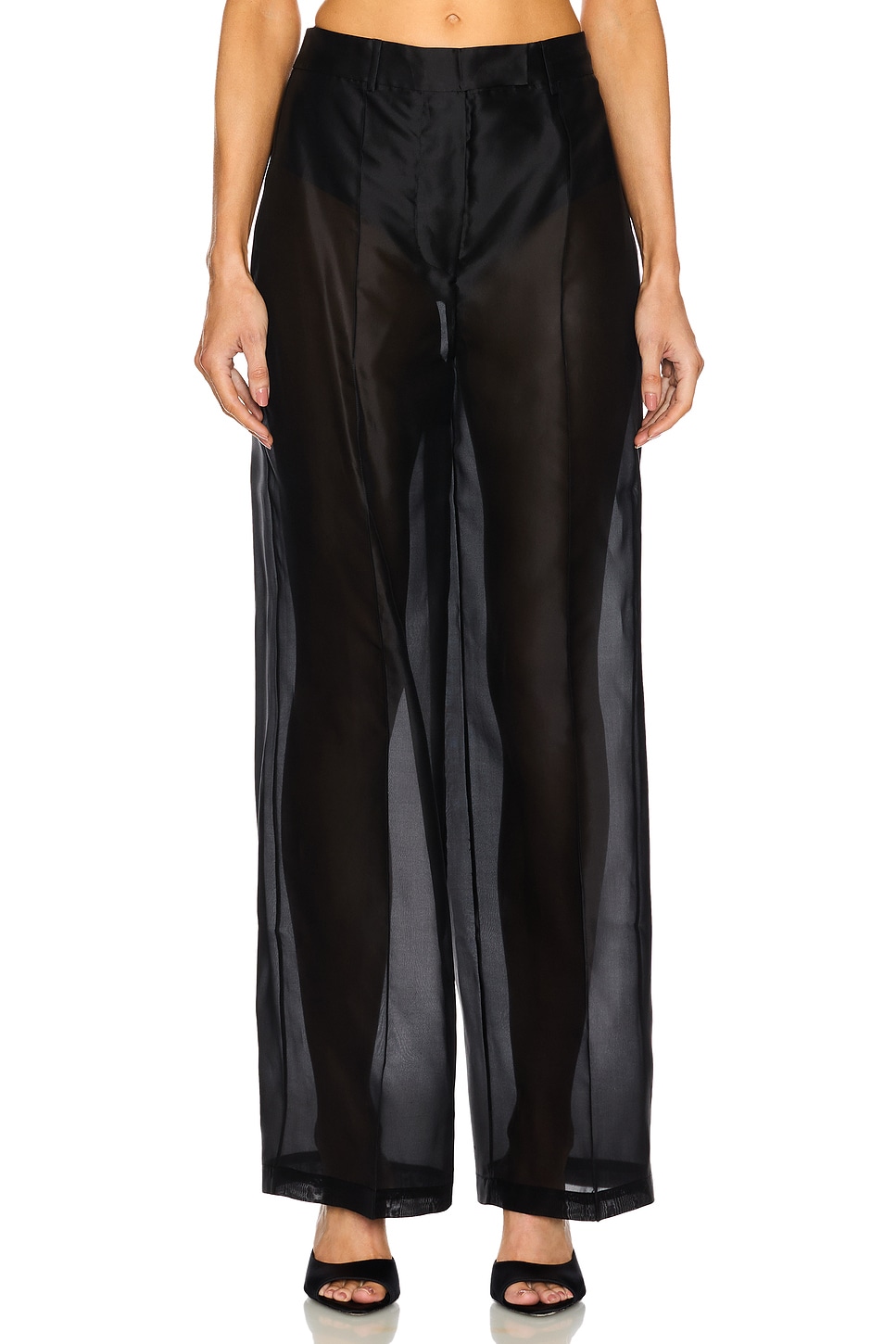 Courtney Zheng Silk Pants