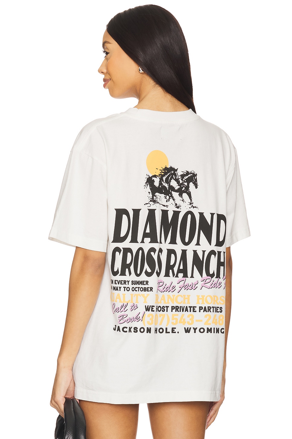 Diamond Cross Ranch Pizz Box Tee