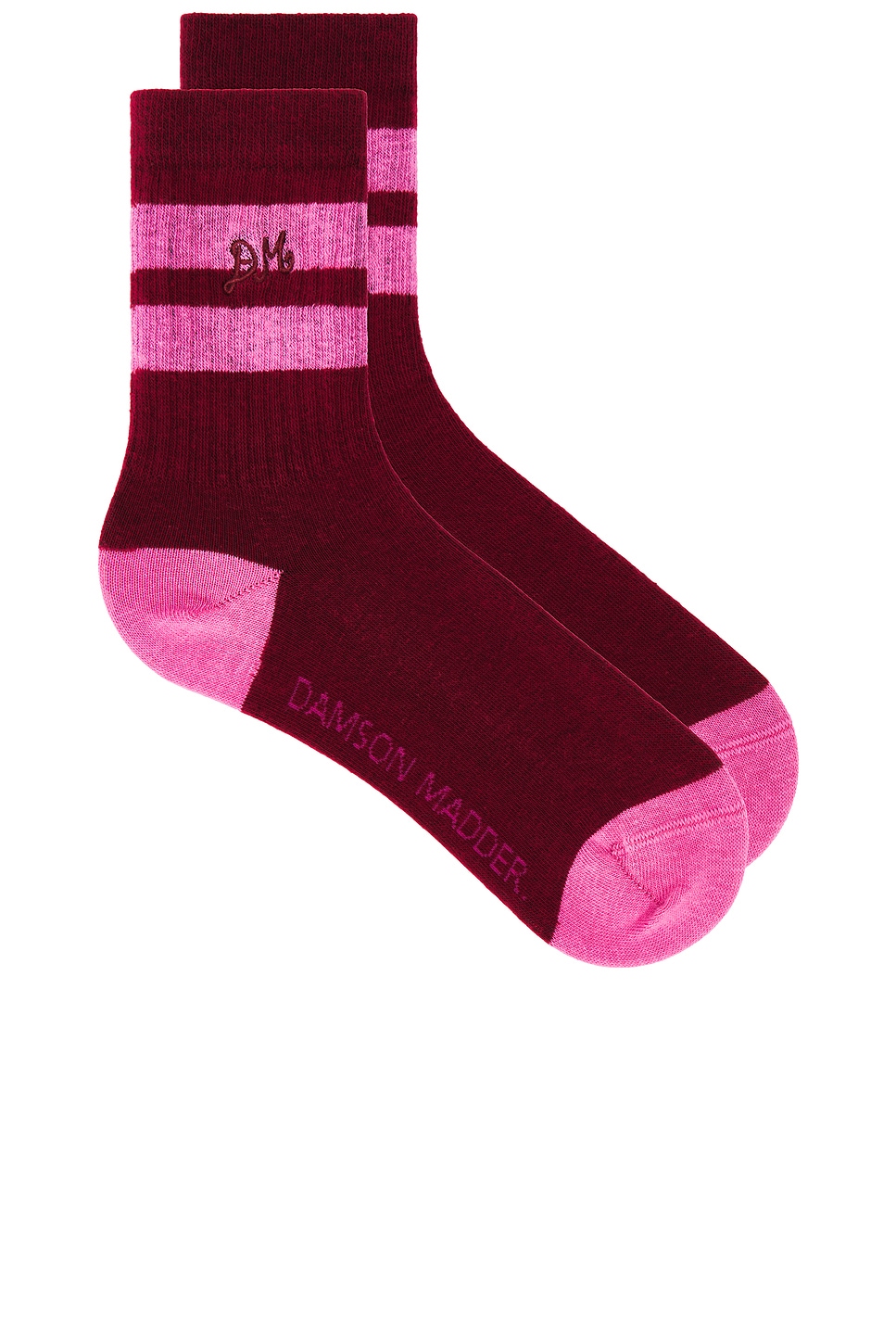 Damson Madder Calf Length Socks