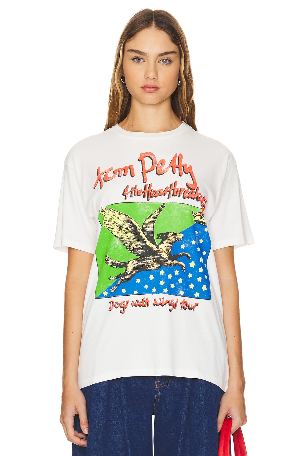 DAYDREAMER Tom Petty Dogs With Wings Weekend Tee