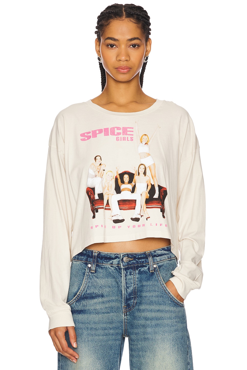 DAYDREAMER Spice Girls Spice Up Your Life Crop Top