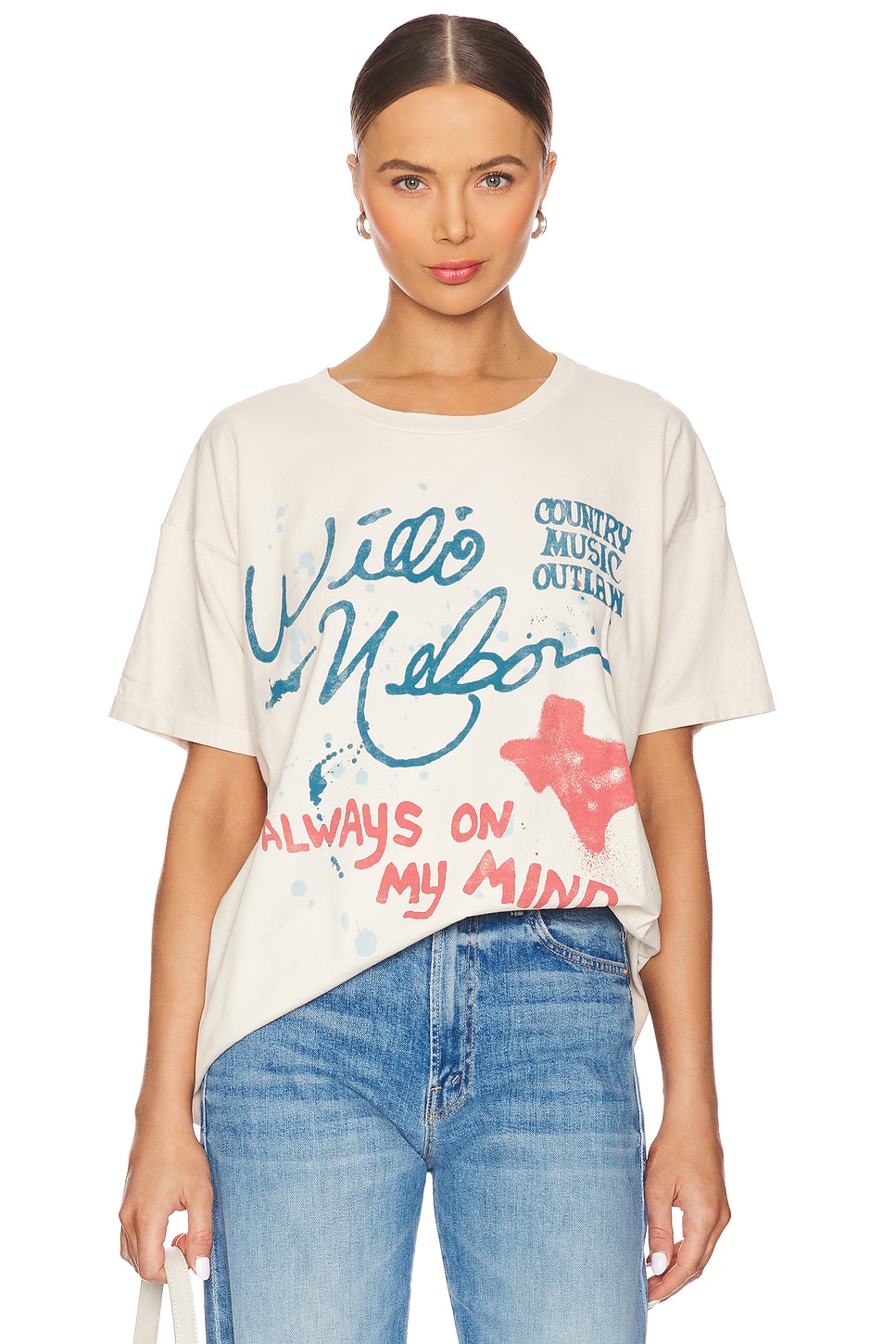 DAYDREAMER Willie Nelson Always On My Mind Merch Tee