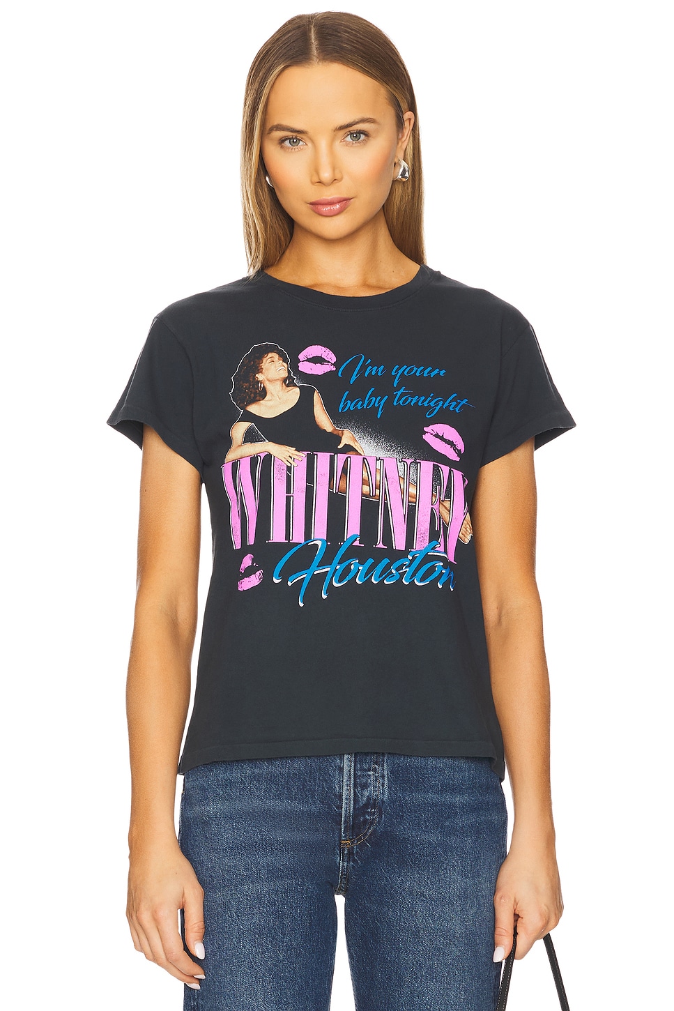 DAYDREAMER Whitney Houston Your Baby Tonight Tour Tee