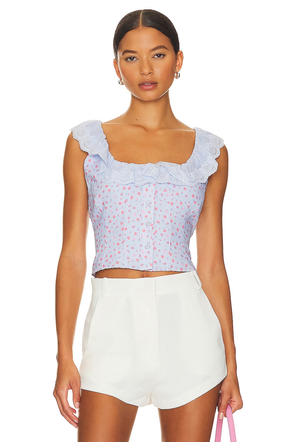 GUIZIO Paloma Lace Top