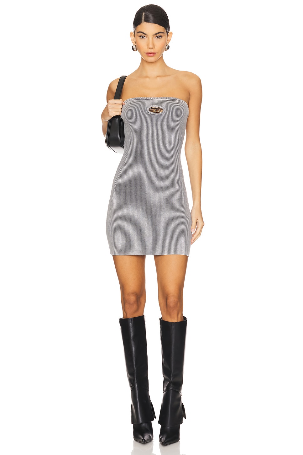 Diesel Logo Mini Dress