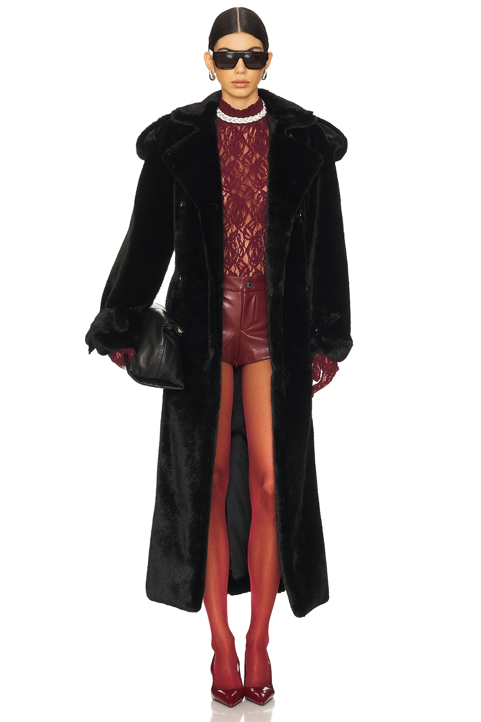 Ducie Thalia Faux Fur Coat