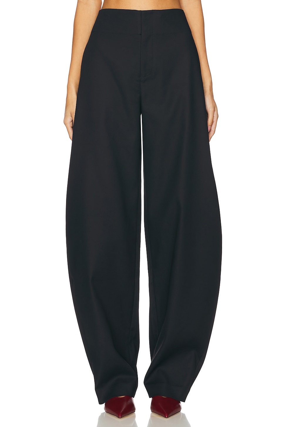 EAVES Mai Sculptural Compact Suiting Pant