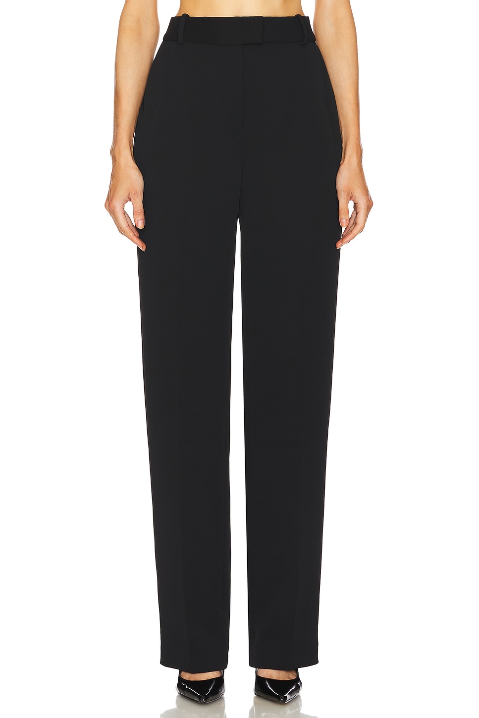 EAVES Gal Polished Crepe Pants