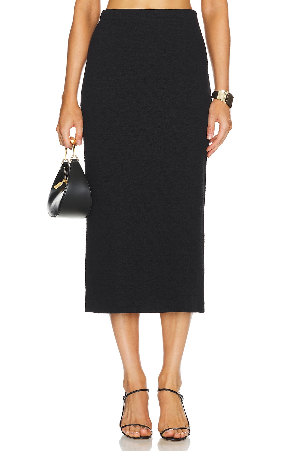 Enza Costa Textured Skirt