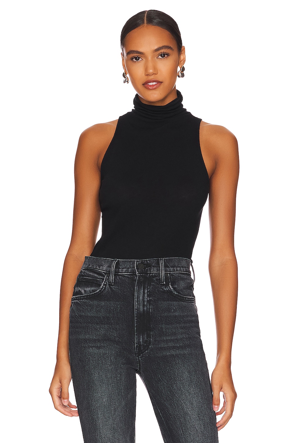 Enza Costa Cashmere Halter Turtleneck