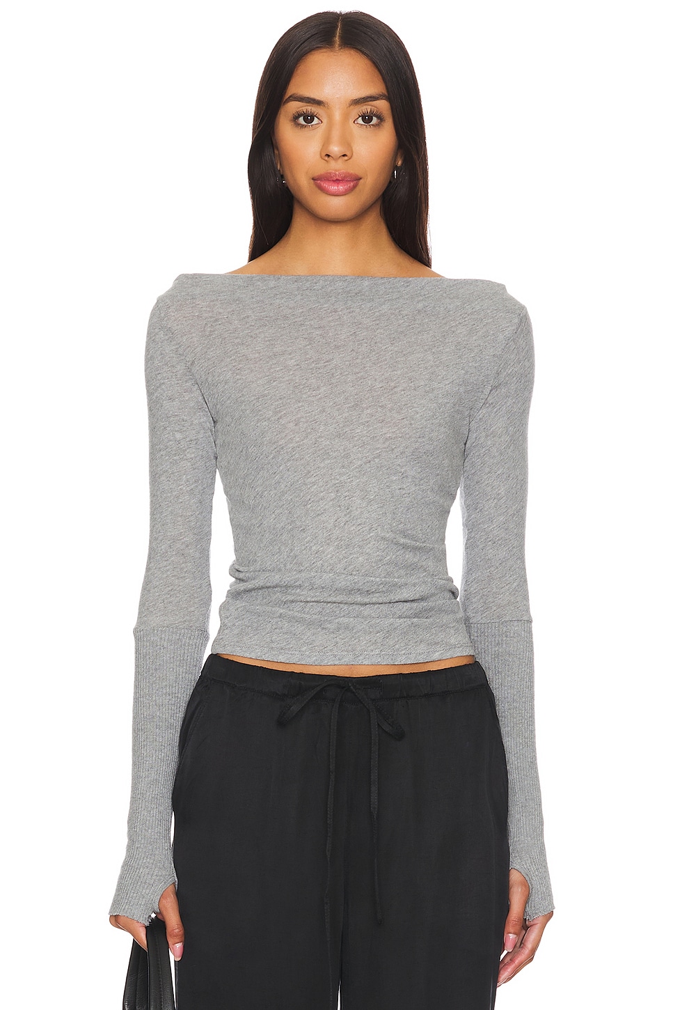 Enza Costa Cashmere Boatneck Top