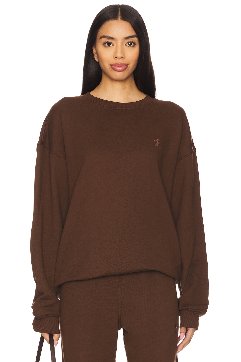 Eterne Oversized Crewneck Sweatshirt