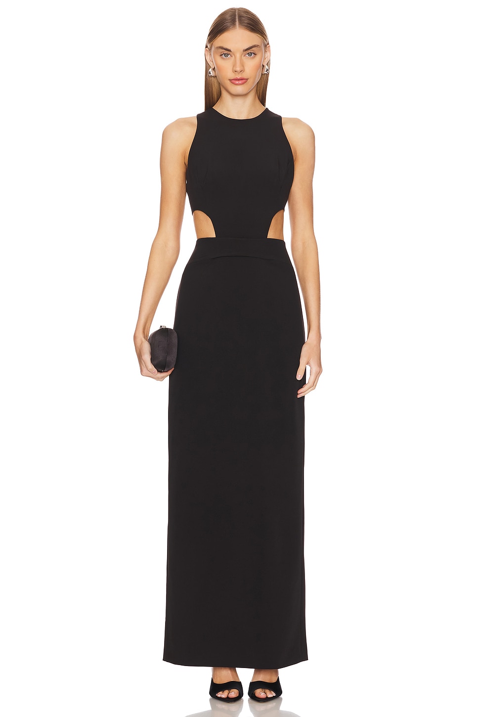 ET OCHS Naomi Halter Cut Out Gown