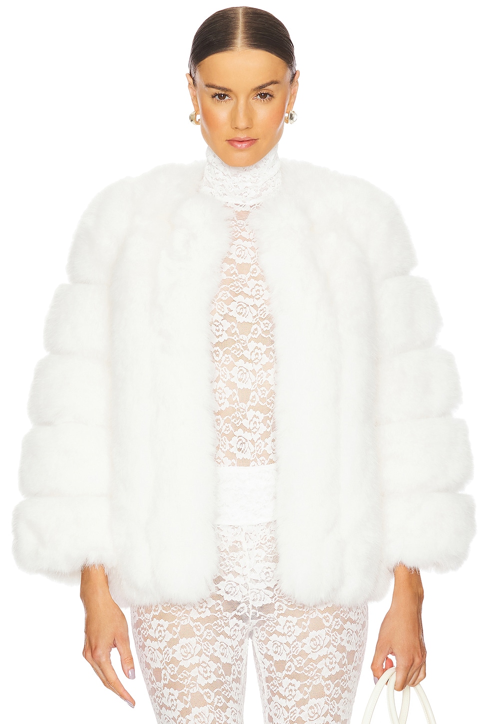 ET OCHS Faux Fur Jacket