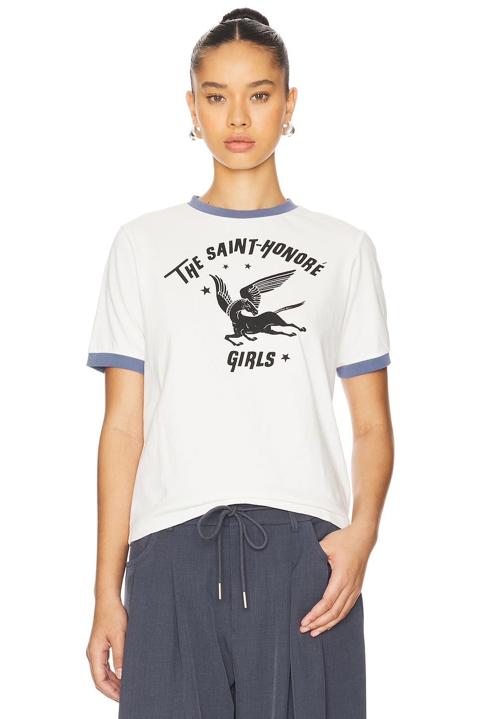 etre cecile St Honore Girls Ringer Tshirt