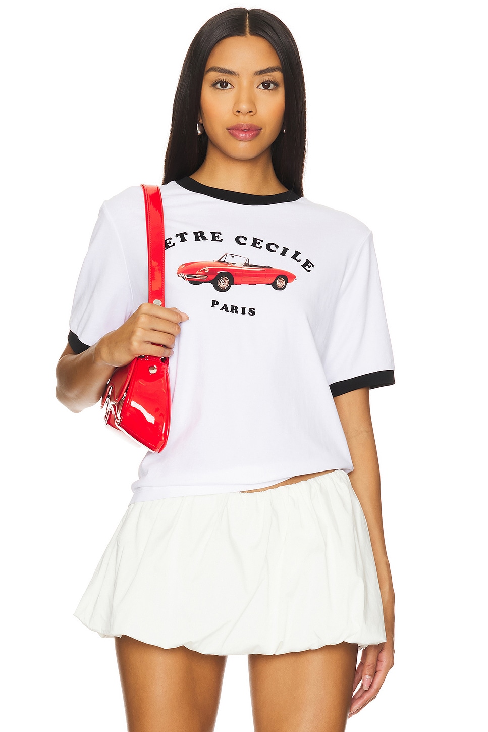 etre cecile Alpha Spider Ringer Tshirt