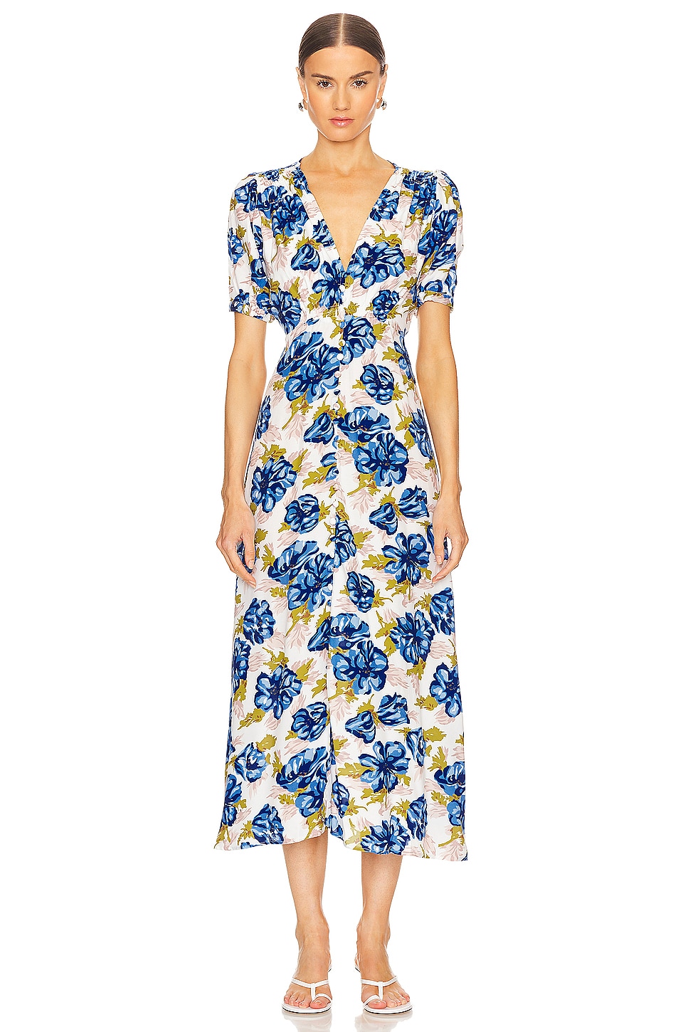 FAITHFULL THE BRAND Bellavista Midi Dress