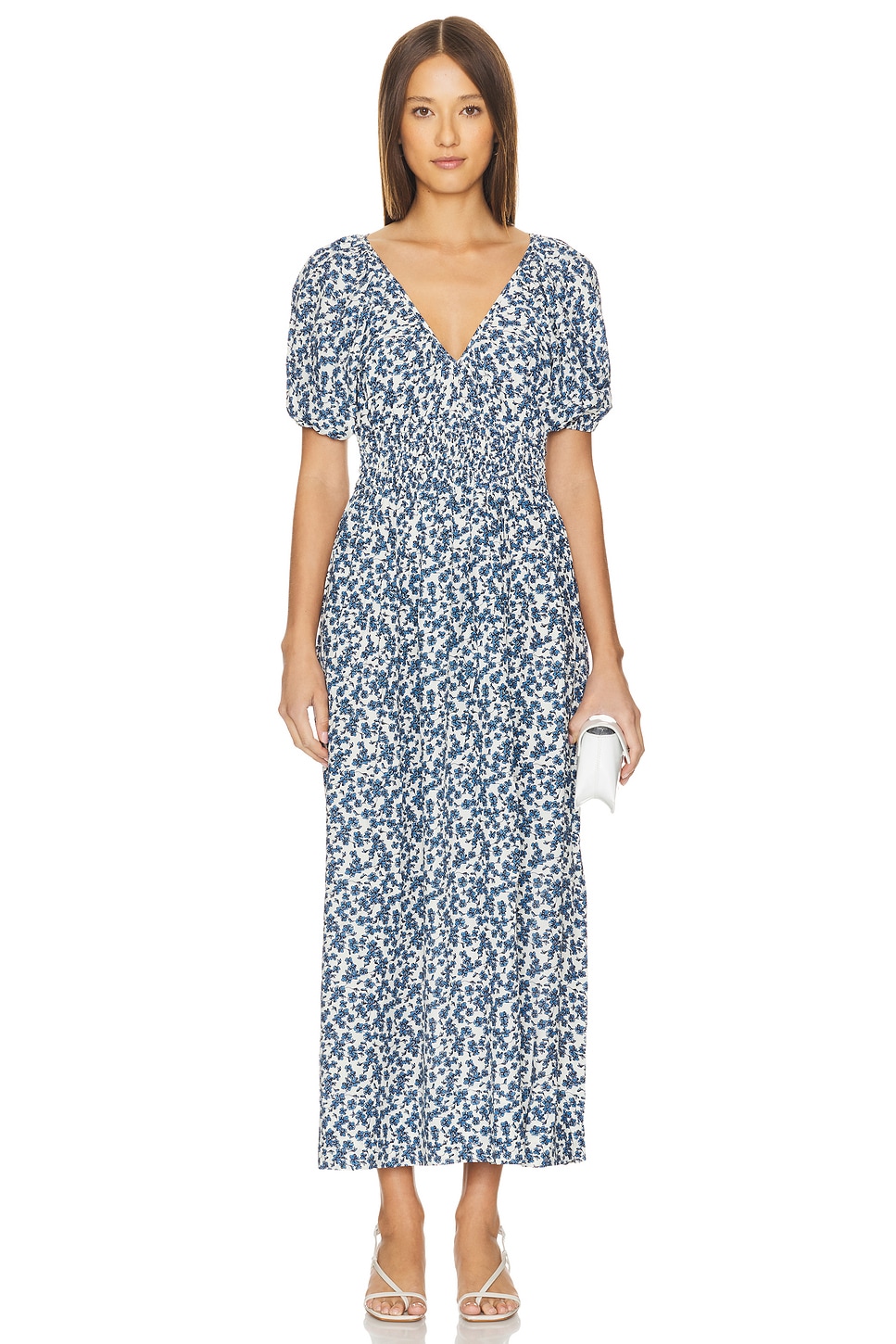 FAITHFULL THE BRAND Valras Midi Dress