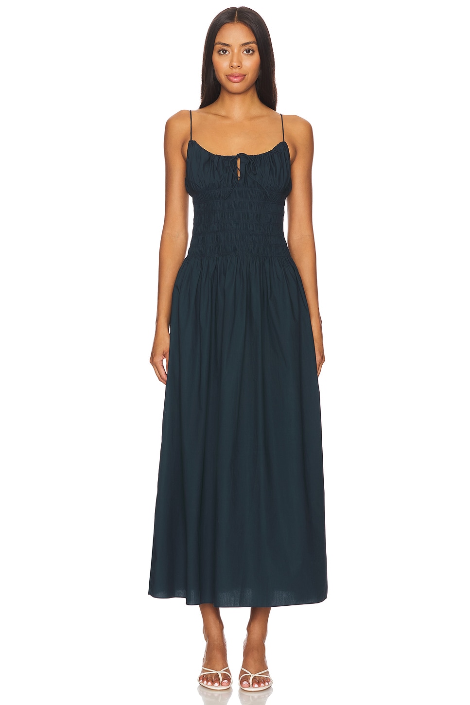 FAITHFULL THE BRAND Claude Midi Dress