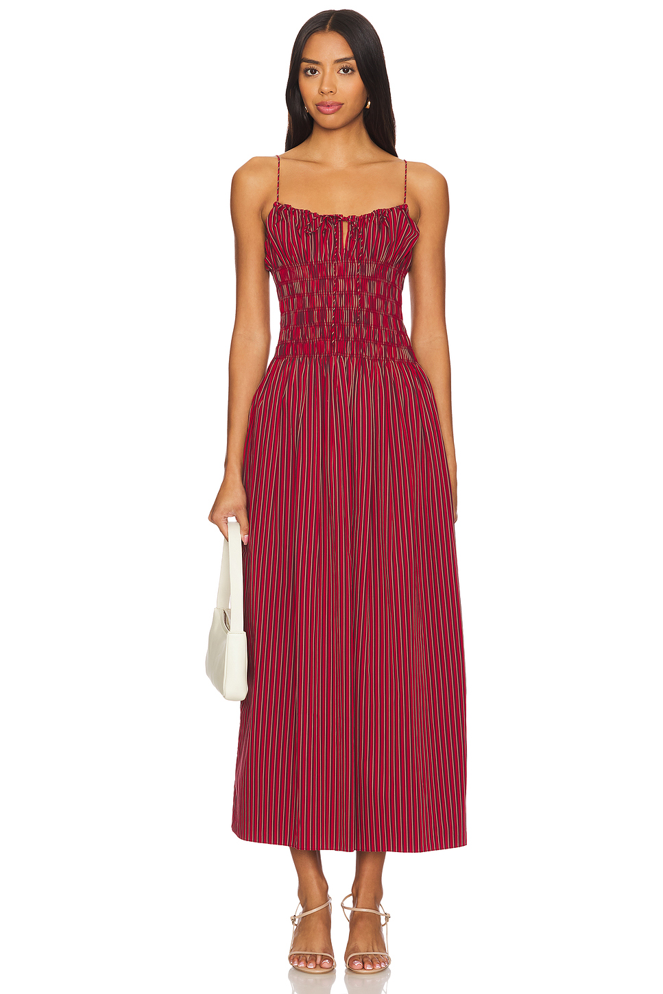 FAITHFULL THE BRAND Aya String Midi Dress