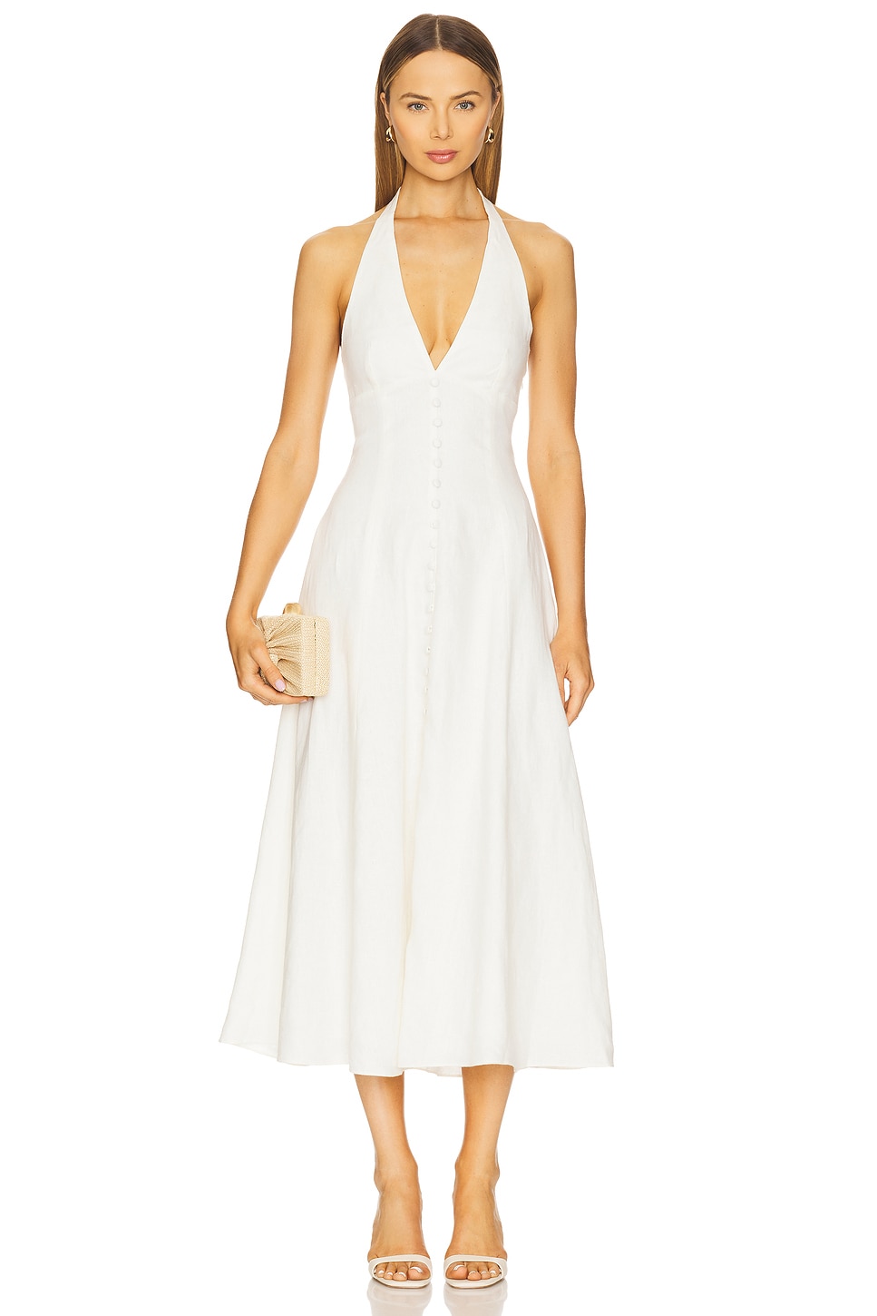 FAITHFULL THE BRAND Marie Midi Dress