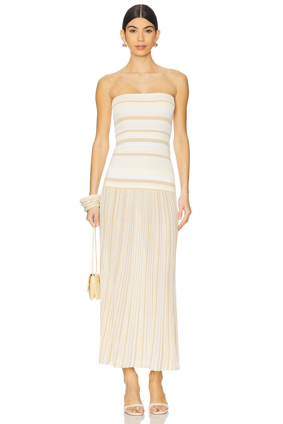 FAITHFULL THE BRAND Citara Strapless Dress