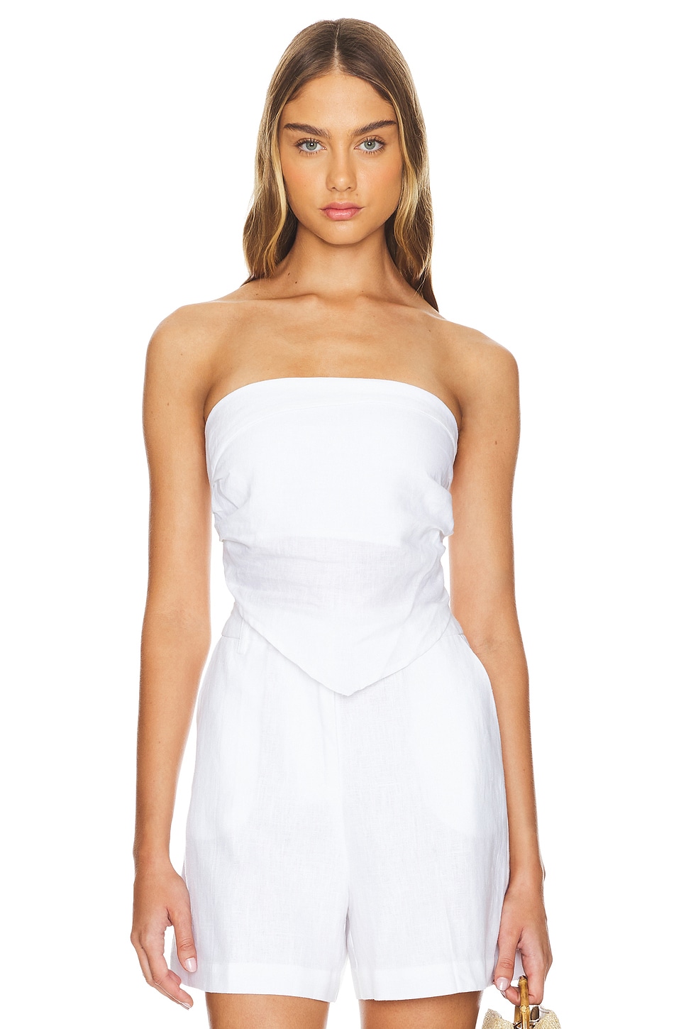 FAITHFULL THE BRAND Antibes Strapless Top