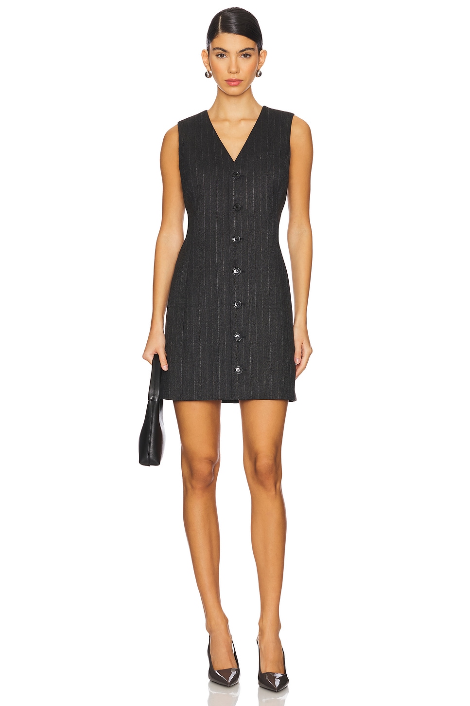 FRAME Pinstripe Suiting Dress