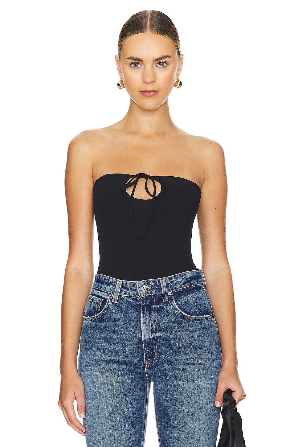 fleur du mal x REVOLVE Convertible Front Tie Bodysuit