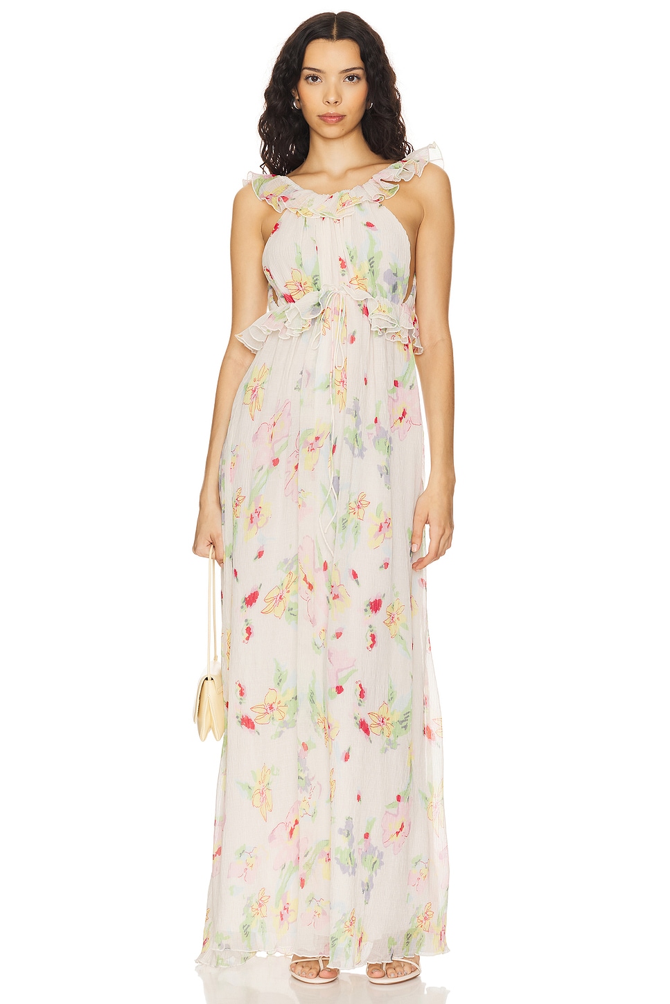 For Love & Lemons Abby Maxi Dress