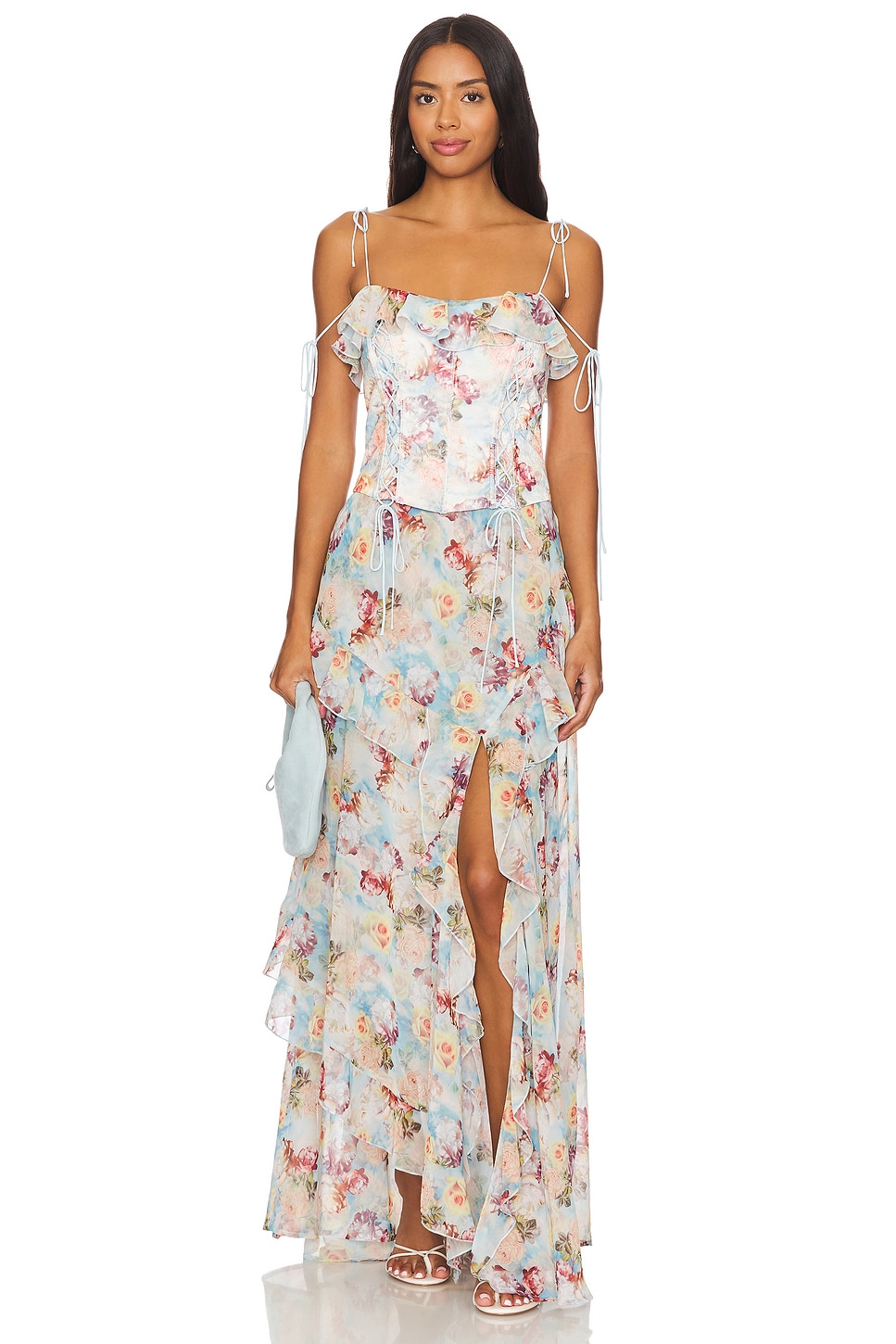 For Love & Lemons Constance Maxi Dress