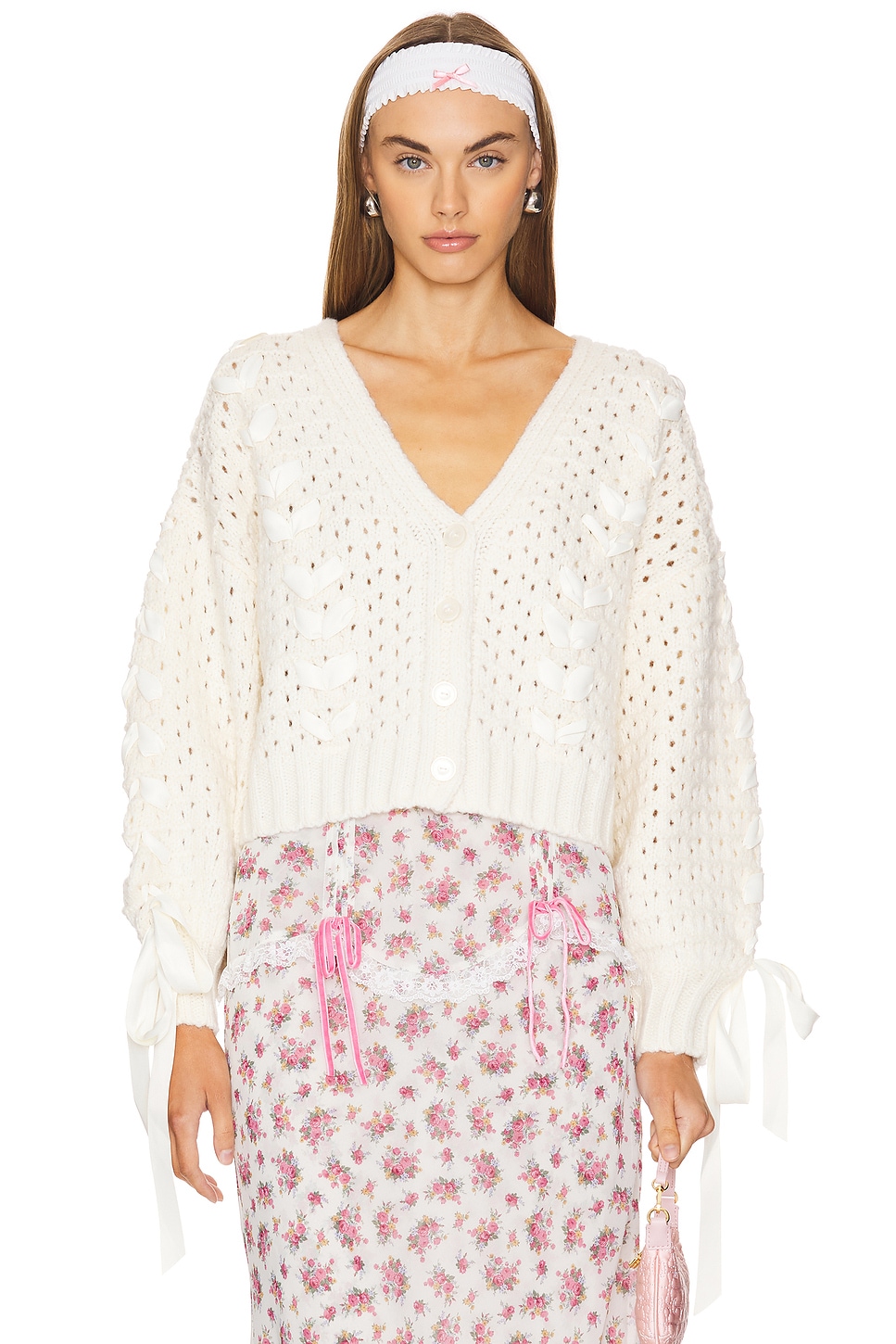 For Love & Lemons Laurel Oversized Cardigan