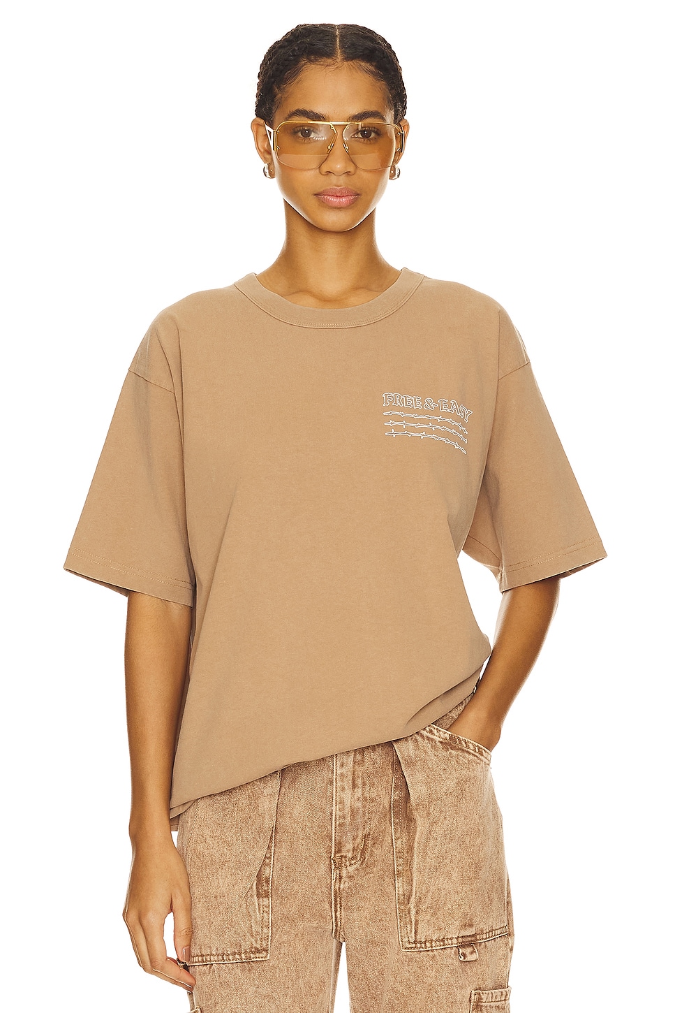 Free & Easy City Palms Premium Short Sleeve Tee