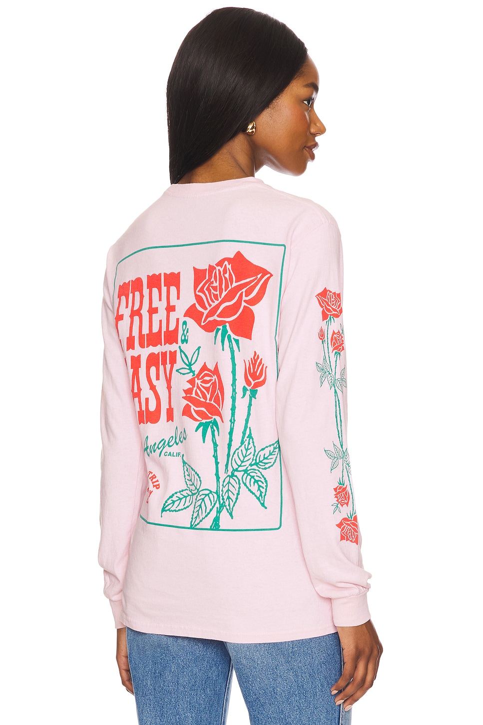 Free & Easy La Rosa Long Sleeve Tee