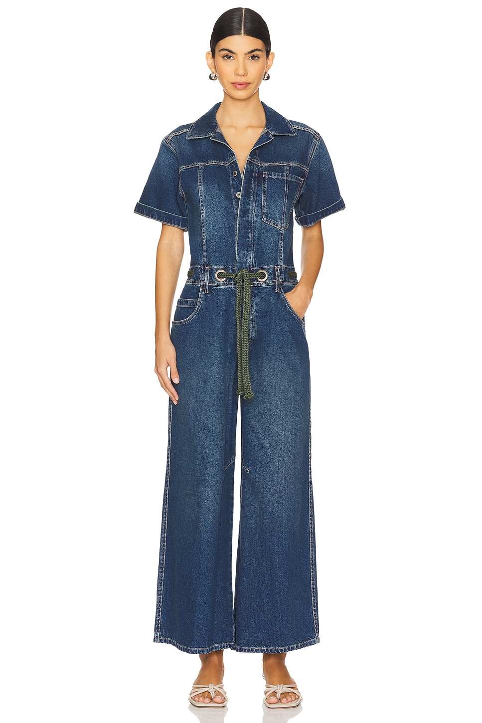 Free People x We The Free Edison Wide Leg Coverall