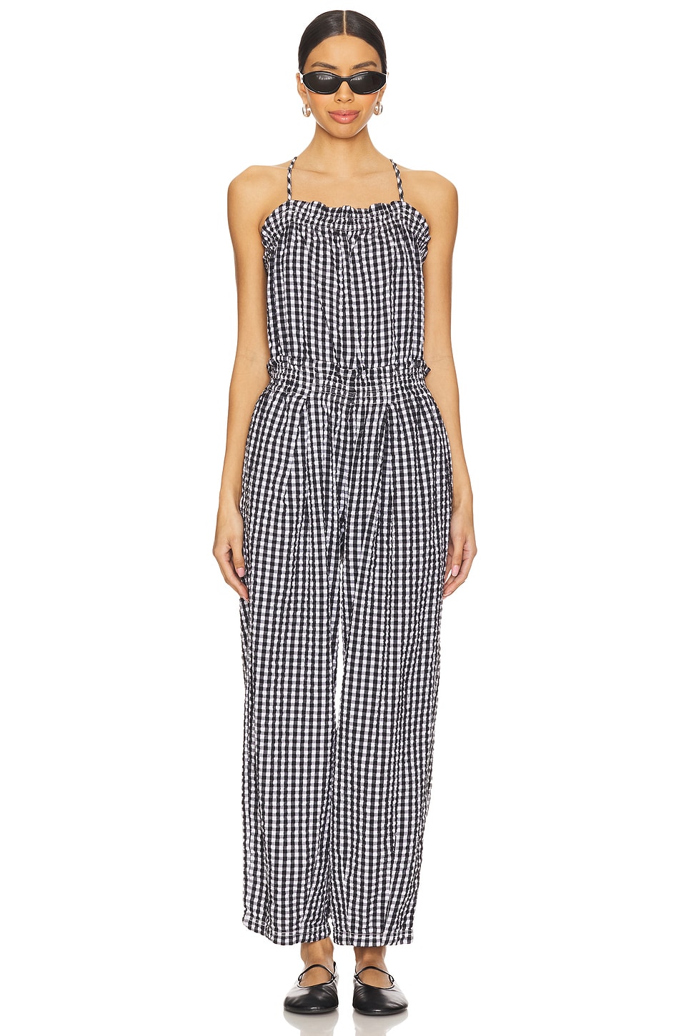 Free People Retro Heatwave Gingham One Piece