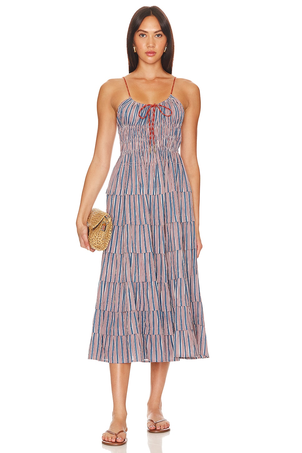 Free People Going Steady Midi Dress