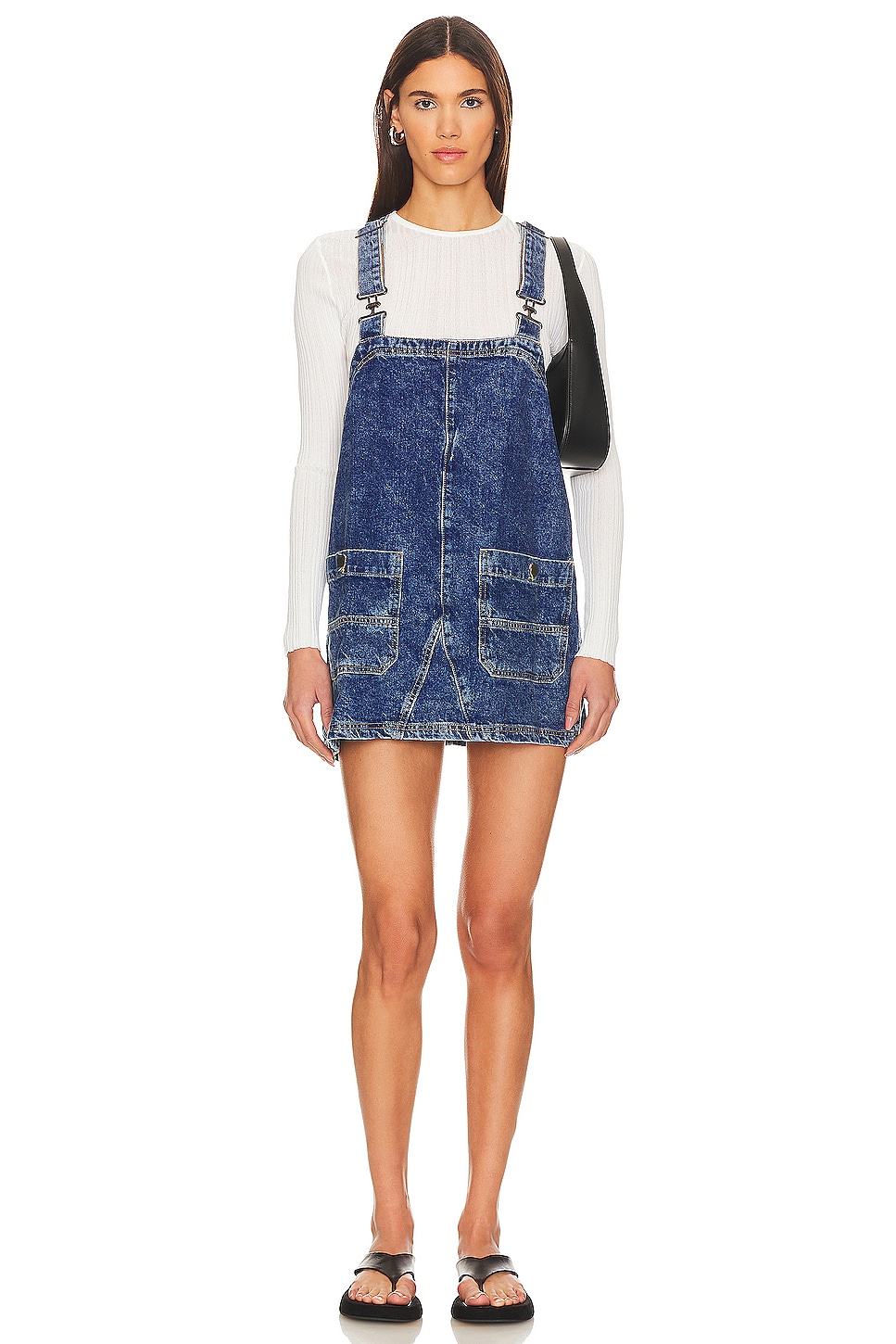 Free People x We The Free Overall Smock Mini Dress