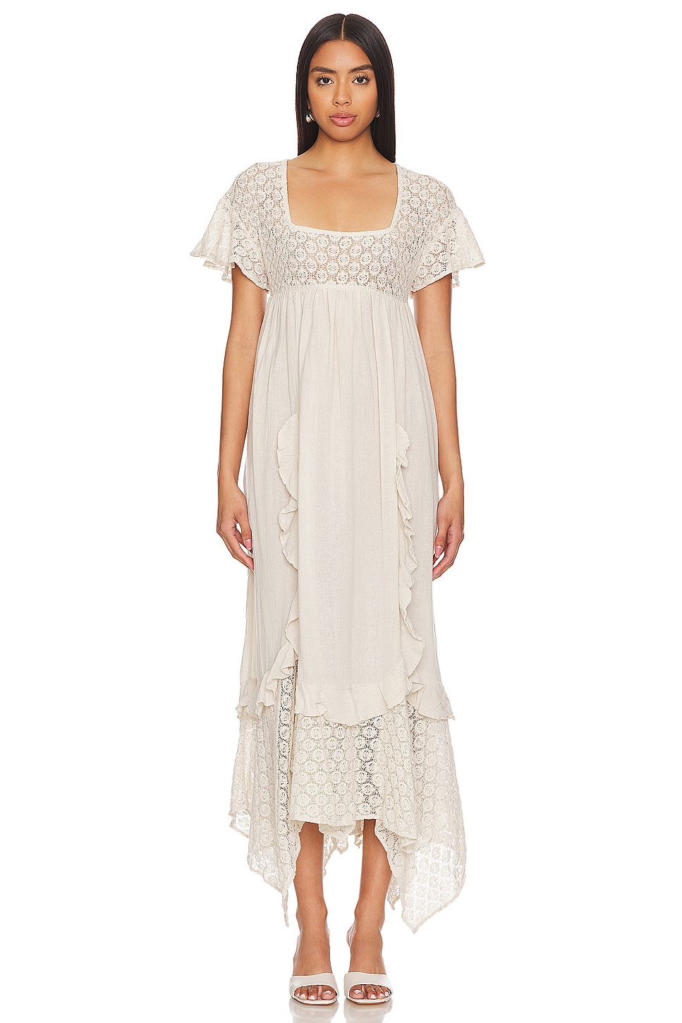 Free People Bring The Romance Midi Dress