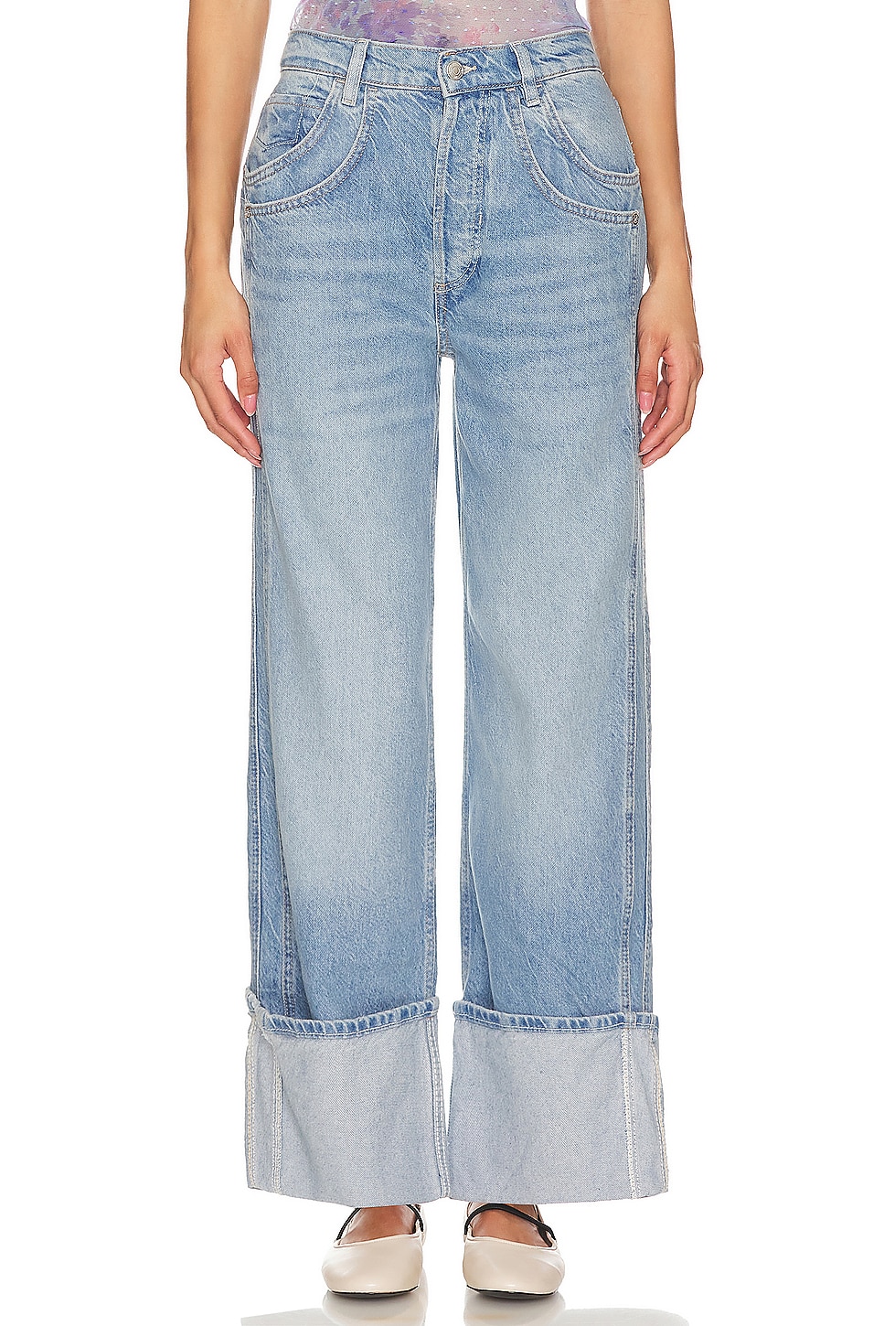 Free People Final Countdown Mid Rise