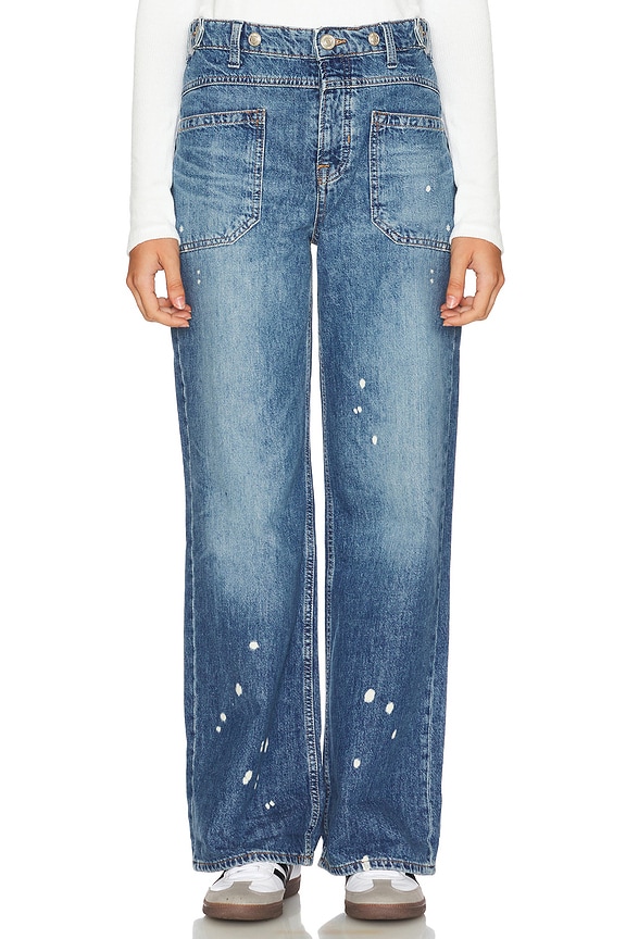 Free People x We The Free Palmer Cuffed Wide Leg